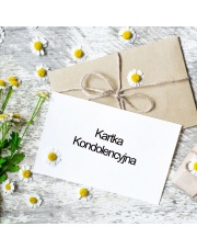 Karta kondolencyjna
