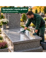 Jednorazowe mycie i sprzątanie grobu