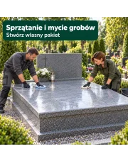 Mycie i sprzątanie grobu – stwórz własny pakiet