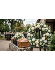 Mowa kwiatów w chwilach pożegnania – symbolika i etykieta pogrzebowa